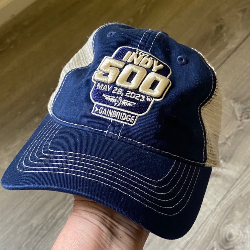 Indy 500 2023 Mesh Back Blue Cap